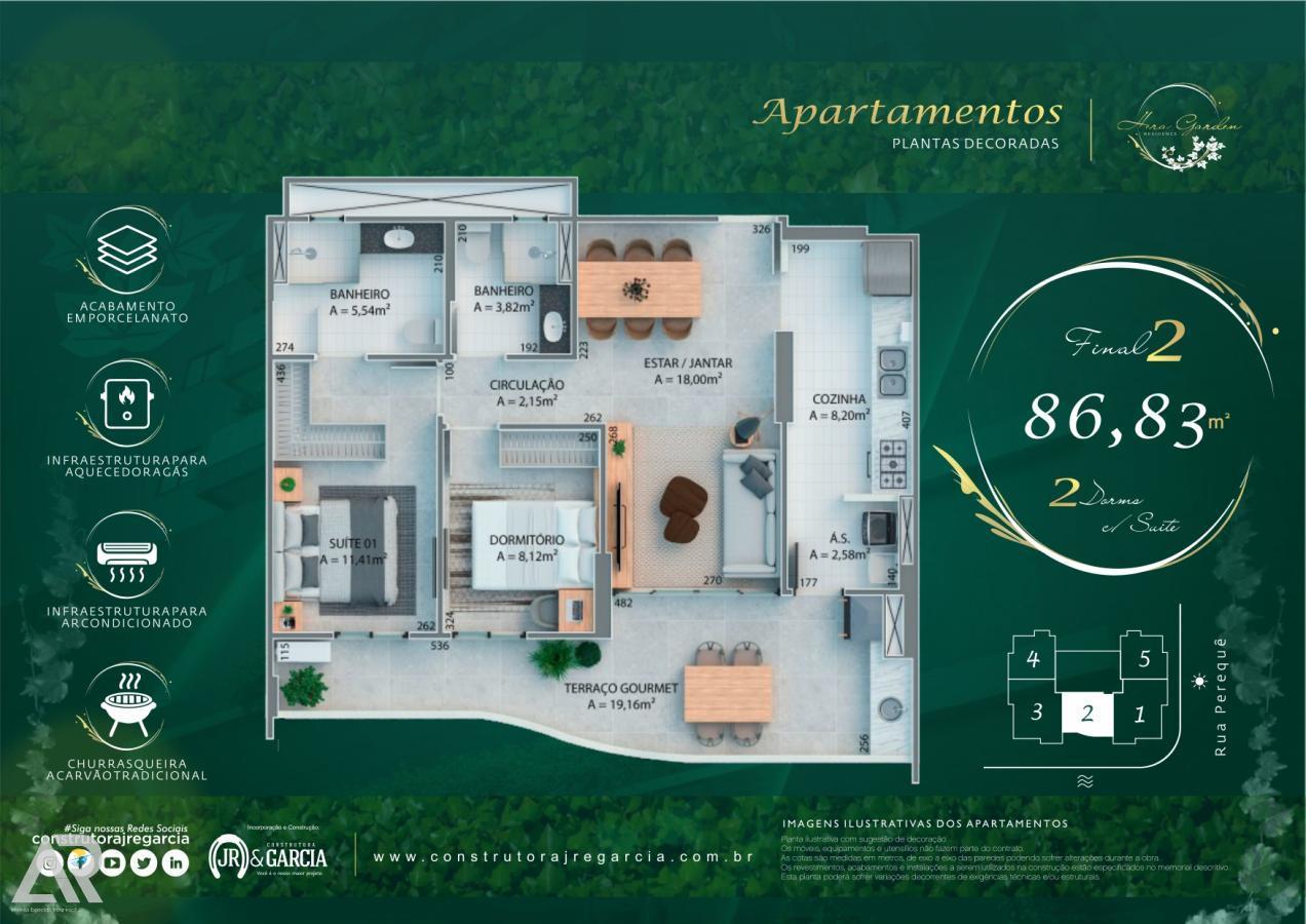 Apartamento à venda com 3 quartos, 120m² - Foto 18